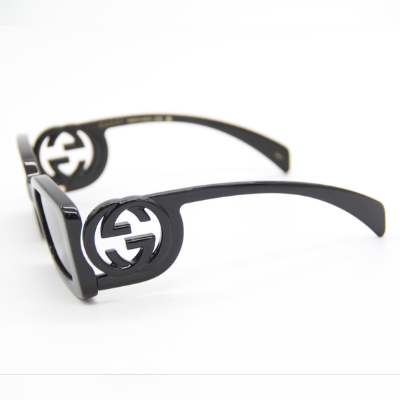 NEW GUCCI GG1325S 001 SQUARE BLACK WOMEN GUCCI SUNGLASSES main image 5